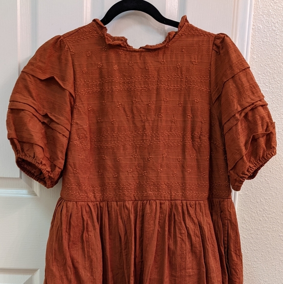 Universal thread rust orange dress - Picture 3 of 6